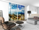 3D dekorační závěs 504V MOUNTAINS 2x 160x250 cm set 2 kusy MyBestHome