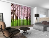 3D dekorační závěs 404V SPRING 2x160x250 cm set 2 kusy MyBestHome
