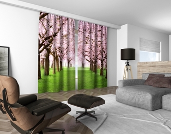 3D dekorační závěs 404V SPRING 2x160x250 cm set 2 kusy MyBestHome