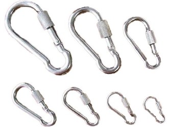 karabina s maticí 60mm Zn 120kg (10ks)