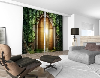 3D dekorační závěs 501V MYSTERY 2x 160x250 cm set 2 kusy MyBestHome