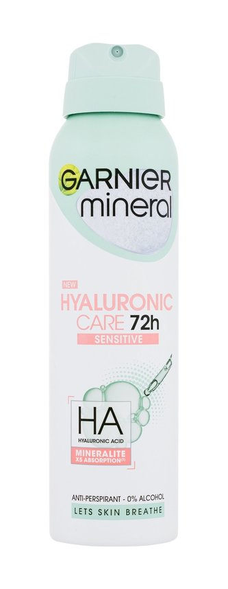Garnier Mineral Antiperspirant Hyaluronic Care 150 ml 72h pro ženy