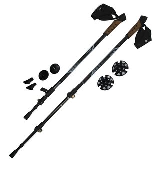 Hole trekingové s rychloupínáním 1 pár odlehčené