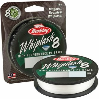 WHIPLASH 8 CRYSTAL 150M 0,25MM 39,7KG WHIPLASH 8 CRYSTAL 150M 0,25MM 39,7KG