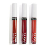 Revolution Sada tekutých rtěnek Relove Supermatte Liquid Heat (Lip Set) 3 x 4 ml woman