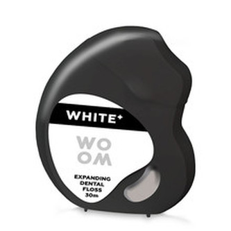 WOOM Dentální zubní nit White+ (Expanding Dental Floss) 30 m unisex