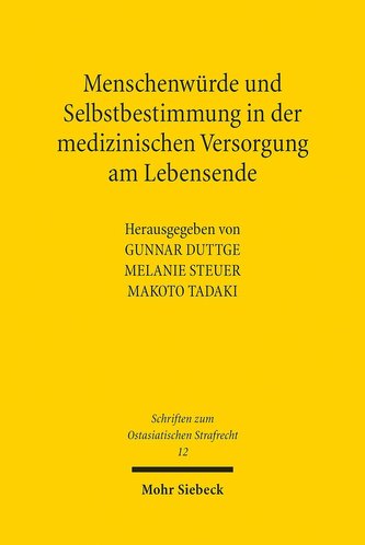 Menschenwürde und Selbstbestimmung in der medizinischen Versorgung am Lebensende