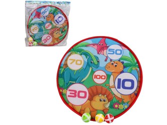 Terč dinosaurus, v sáčku 35 x 35 cm