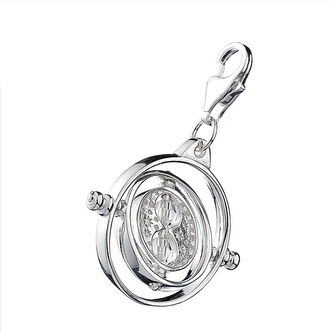 Přívěsek Harry Potter - Obraceč času (stříbrná barva)