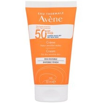 Avène Ochranný pleťový krém pro suchou a citlivou pleť SPF 50+ (Very High Protection Cream) 50 ml woman