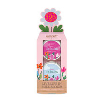 Mad Beauty Balzám na rty In Full Bloom (Lip Balm Duo) 2 x 20 g woman