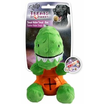 Plyšová hračka na pamlsky AFP Treat Hider Treat-Rex