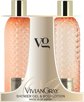 Vivian Gray Neroli & Amber Shower Gel & Body Lotion Set - Kosmetická sada péče o tělo pro ženy