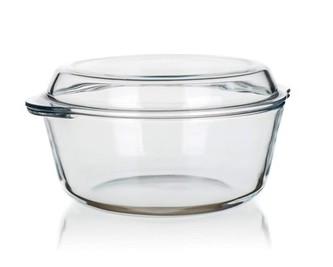 PASABAHCE Pekáč kulatý s víkem 2,17 l