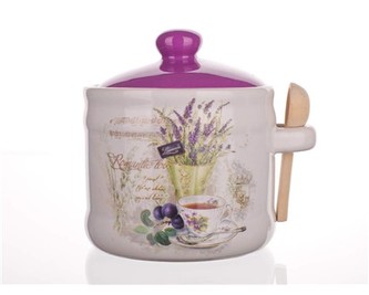 BANQUET Dóza se lžičkou LAVENDER 400 ml