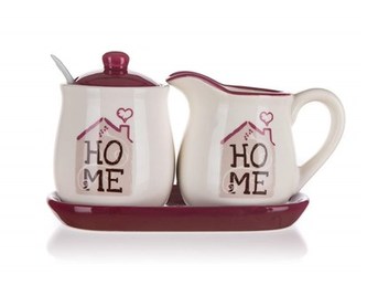 BANQUET Sada mléčenka s cukřenkou HOME, 4 díly,OK