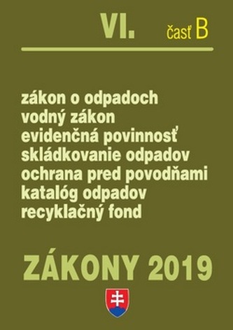 Zákony 2019 VI. časť B