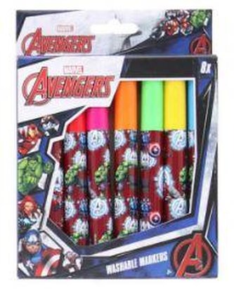 SADA 8 KS VYPRATELNÉ FIXY AVENGERS