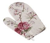 Kuchyňská chňapka - růže vínová - chňapka 28x18 cm