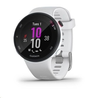 Garmin GPS sportovní hodinky Forerunner 45S Optic White Garmin GPS sportovní hodinky Forerunner 45S Optic White