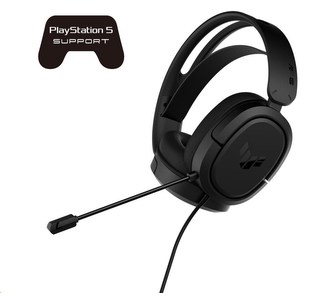ASUS sluchátka TUF Gaming H1, Gaming Headset, černá