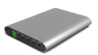 Viking notebooková power banka Smartech II Quick Charge 3.0 40000mAh, šedá