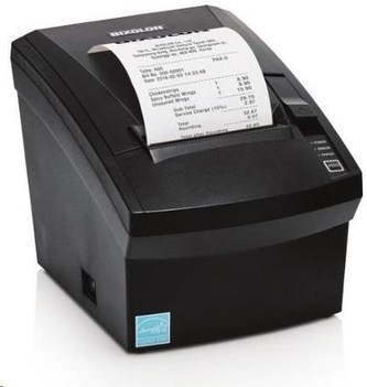 BIXOLON/Samsung SRP-330II pokladní termotiskárna, RS232/USB, černá, řezačka, zdroj