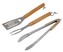 CAMPINGAZ Grilovací nářadí nerez / dřevo Universal Utensil Kit sada 3 ks 2000030869