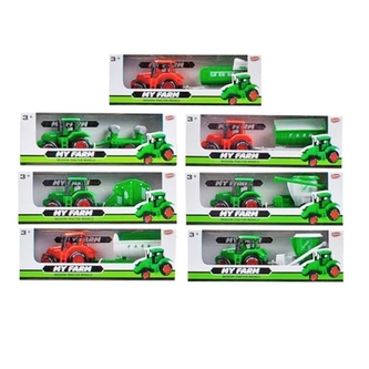 Traktor s návěsem my farm