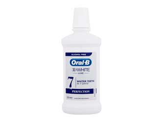 Oral B Bělicí ústní voda bez alkoholu 3D White Luxe Perfection 500 ml unisex