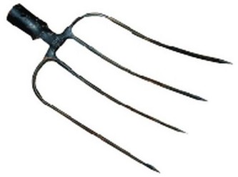 vidle bavorky 4 hroty bez násady