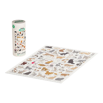 Chronicle books Puzzle pro milovníky koček bílé 1000 dílků
