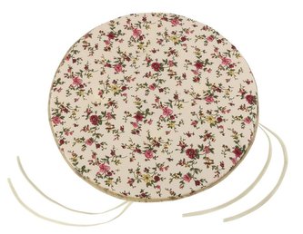 Sedák Adéla kulatý hladký - letní kvítek - průměr 40 cm, výška puru 2 cm