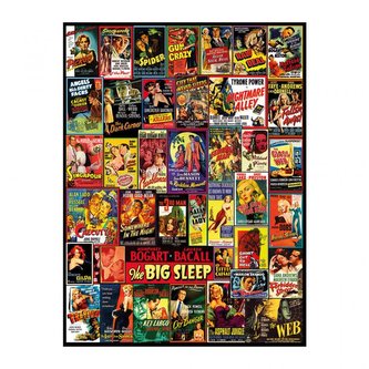 Filmové plakáty:  puzzle 2000 dílků