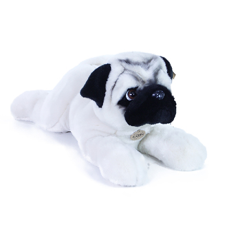 Plyšový pes mops 60 cm ECO-FRIENDLY