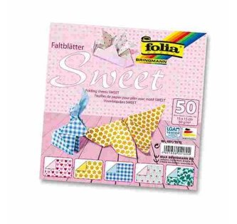 Folia Origami papíry na skládání 15 x 15 cm - sweet 80 g