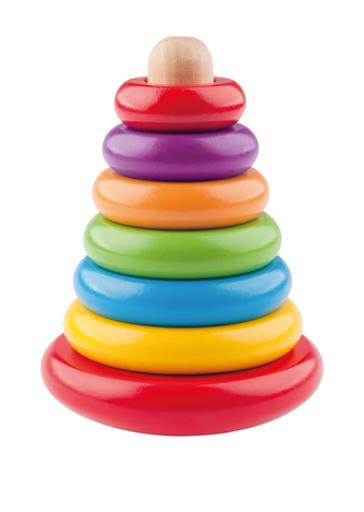 Skládací pyramida barevná - káča