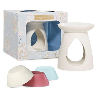 Dárková sada Yankee Candle, Aroma lampa, 4x vonný vosk