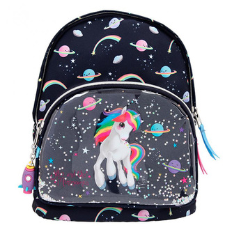 Mini batůžek Ylvi and the Minimoomis, Naya a planety, tmavě modrý