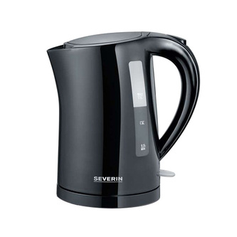 Rychlovarná konvice Severin, WK 3498, 1,5 L, odnímatelná, výkonná, bezkabelová, vypnutí párou, tepelná pojistka, 360° centrální bezdrátový systém, 2200 W