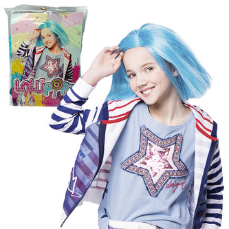 Lollipopz paruka modrá - Nikki