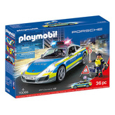 Porsche 911 Carrera 4S Playmobil, Policie, 36 dílků