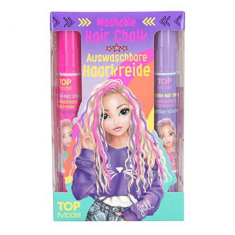 Barvy na vlasy Top Model ASST, Jill - fialová a růžová, 2 ks