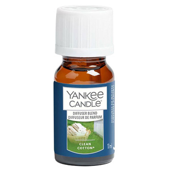 Náplň do difuzéru Yankee Candle, Ultrasonic aroma olej, Čistá bavlna, 10 ml