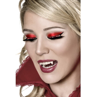 Řasy Dramatic s červenými krystaly, Halloween kostýmy