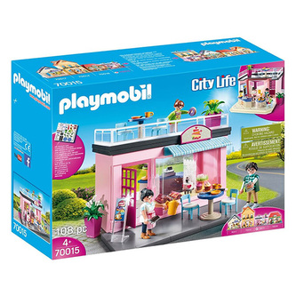 Oblíbená kavárna Playmobil, Život ve městě, 108 dílků