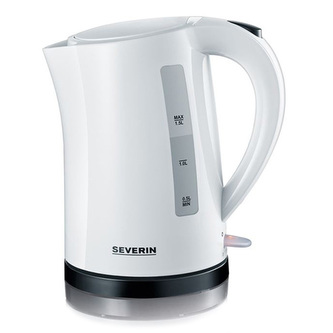 Rychlovarná konvice Severin, WK 3494, bílo-černá, objem 1,5 l, 2 200 W
