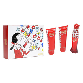 Moschino CheapPetals Set (50EDT+100ml SG+100m Lot)