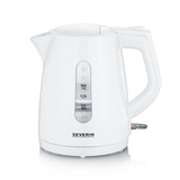 Rychlovarná konvice Severin, WK 3411, 1L, indikátor hladiny vody, 2 200 W, bílá