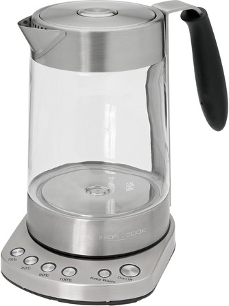 Rychlovarná konvice ProfiCook, PC-WKS 1020, 2 v 1 čajovar a rychlovarná konvice, 1,7 l, 3 000 W